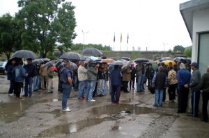 леденика работници Юни 2010 протест на работници в "Леденика"