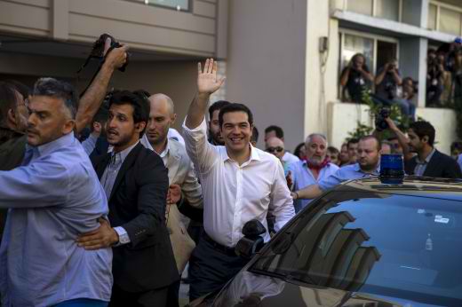 Гърция избирателна активност