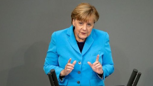 Меркел синьо