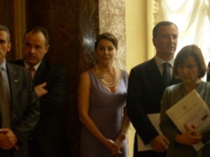 павлова Дарина беше гост на официалния обяд при Берлускони в чест на Борисов