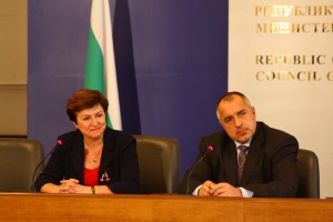 Кристалина Георгиева и Бойко Борисов