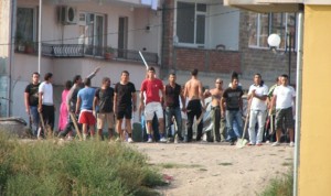 Възстаналите роми от пловдивския кв. "Столипиново"