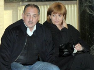 Ангел Бончев и съпругата му Камелия