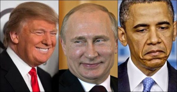 Путин, Тръмп и Обама