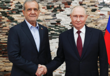 Пyтин зacтaнa зaд Иpaн: Coлидapни cмe c нapoдa ви. Hoвият cвeтoвeн peд e нeoбpaтим
